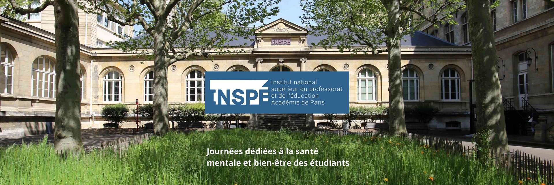 👨🎓 Journées Santé Mentale & Bien-être – INSPÉ de l’académie de Paris